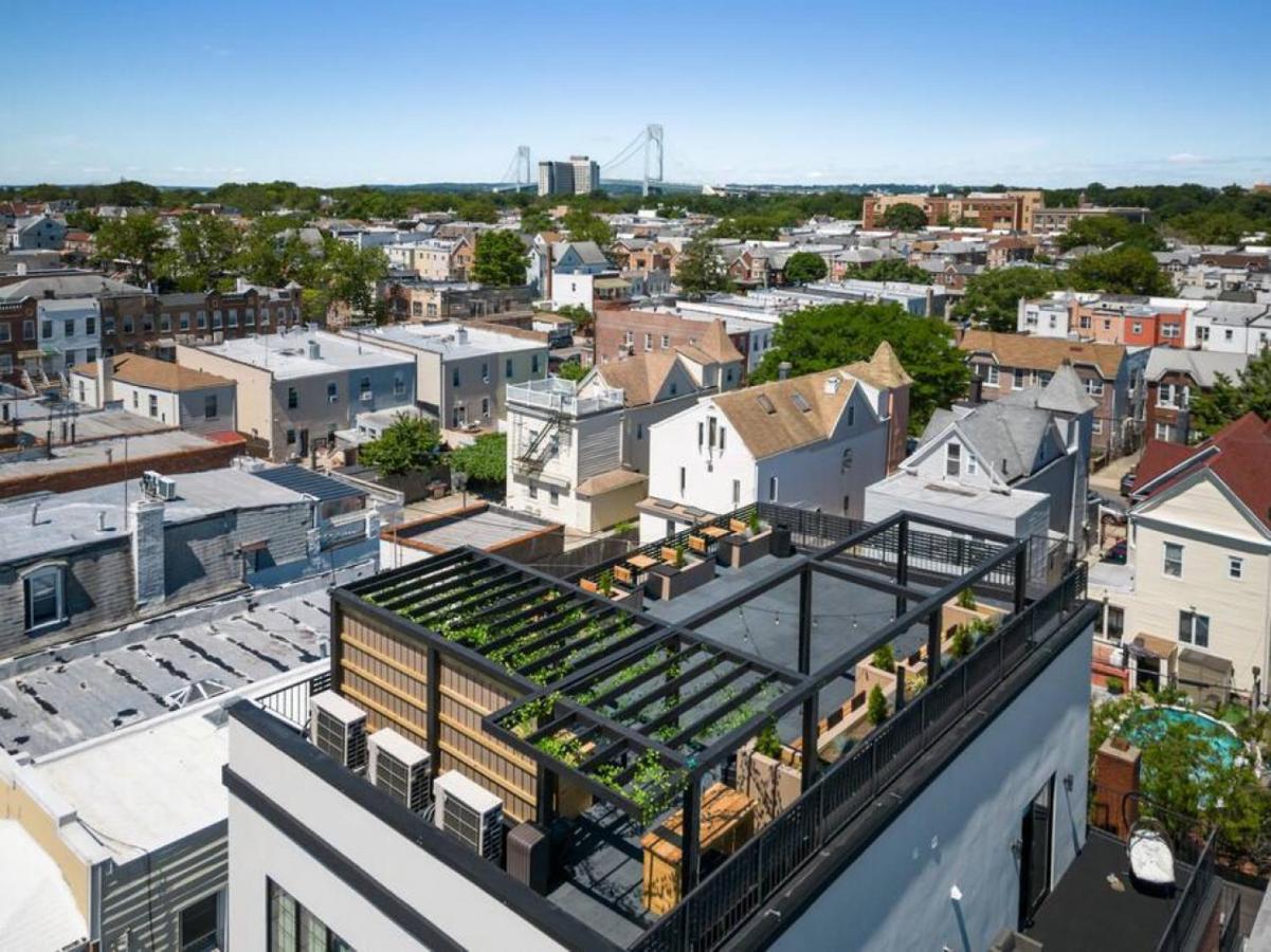 Nyc Skyline Views, Sauna & Rooftop - Romantic Escape At "Brooklyn Bay Lofts" New York Bagian luar foto